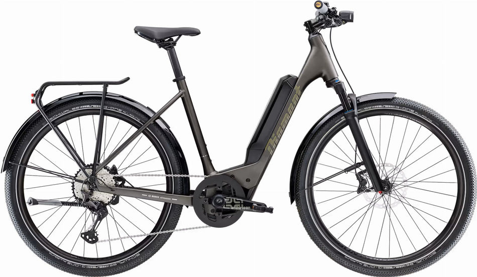 Diamant Zing Super Deluxe Gen 2 400 Wh E-Bike Wave 27,5" melanitgrau